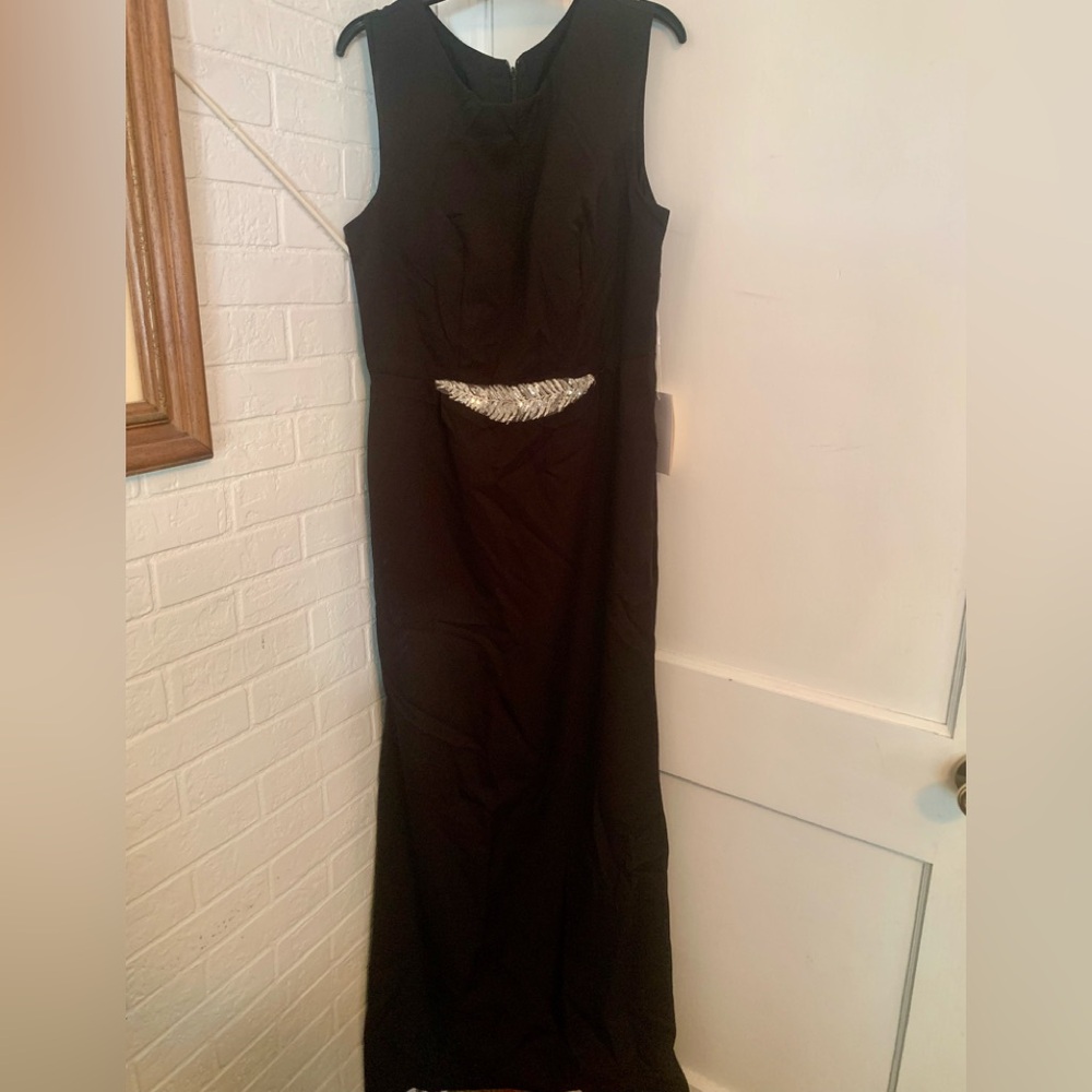 NWT LT Lanting Mother of The Bride/Groom Black Gown Size 14